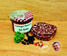 Original Rotwurst im Glas