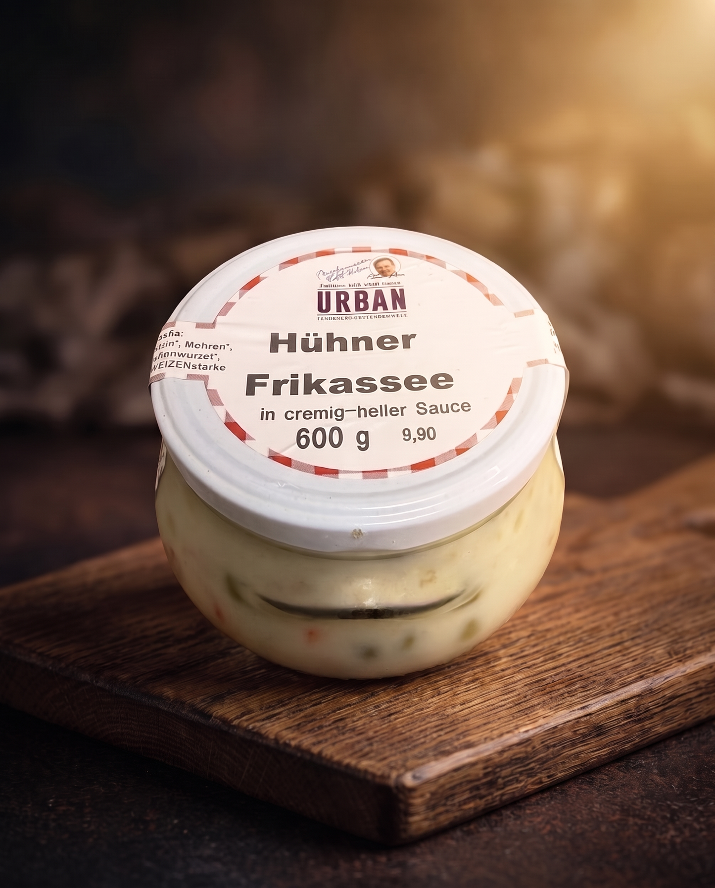Hühner Frikassee in cremig-heller Sauce