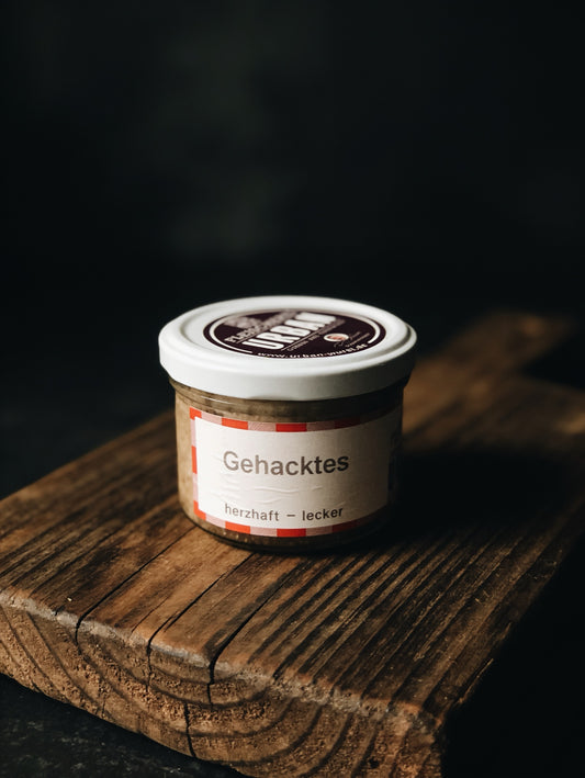 Gothaer Mettwurst in a jar