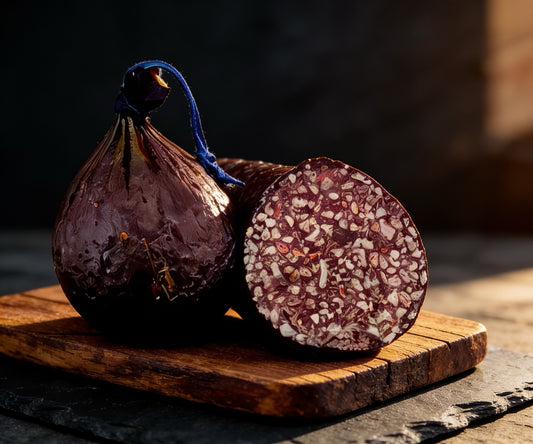 1 red sausage - bubble / curly - approx. 500 grams
